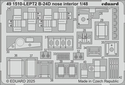 Eduard BIG49449 B-24D part I (HOBBYB) 1/48