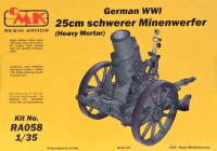 CMK RA058 German WWII 25cm schwerer Minenwerfer 1/35