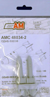 Advanced Modeling AMC 48034-2 ODAB-500OF Air-Fuel Explosive Bomb (2 pcs.) 1/48