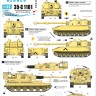 Star Decals 35-C1161 Royal Artillery in the Gulf. British M109A2 Howitzer in Gulf War 1991 (Desert Storm), and AS-90 Howitzer in Iraq 2003 1/35