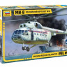 Звезда 7254 Российский вертолёт МЧС МИ-8 1/72