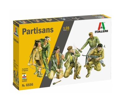 Italeri 06556 Фигуры Партизаны WW2 1/35