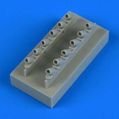 QuickBoost QB48766 P-40B Warhawk exhaust (AIRFIX) 1/48