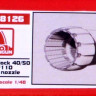 Brengun BRL48126 F-16C-D block 40/50 GE F110 eng.nozzle (TAM) 1/48