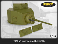 Fury Models 35055 Башня M3 Stuart ранняя сварная 1/35