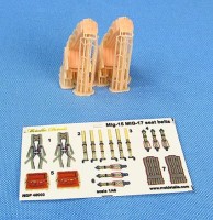 Metallic Details MDR48234 Ejection seat KK-2 3d-printed 3d-printed seats and seatbelts for Mikoyan MiG-15 and MiG-17 1/48