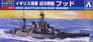 Aoshima 009321 Royal Navy battle cruiser hood 1:2000