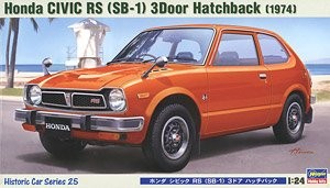 Hasegawa HC25 Honda Civic RS (SB-1) 3Door Hatchback 1/24