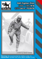 Black Dog F32078 RAF Fighter pilot 1940-45 No.8 (1 fig.) 1/32