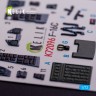 Reskit K72096 F-16C - interior 3D decals (HAS) 1/72