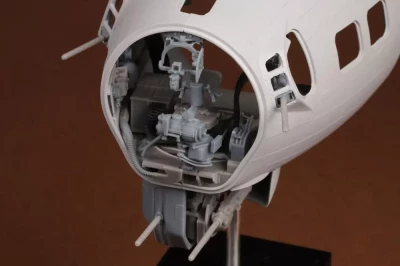 Sbs Model RF3201 B-17G Bombard.posit.&amp; Chin turret upgrade set 1/32