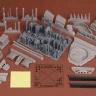 Sbs Model RF3201 B-17G Bombard.posit.& Chin turret upgrade set 1/32