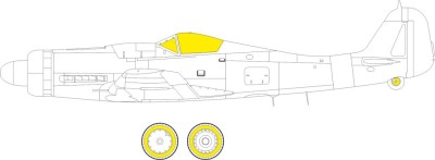 Eduard CX622 Mask Fw 190D-9 (IBG) 1/72