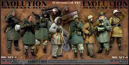 Evolution Miniatures BigSet-4 SS grenadiers LAH 1/35