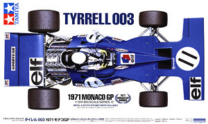 Tamiya 12054 Tyrrell 003 1971 Monaco GP 1/12