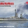 ICM S70015 Grosser Kurfurst WWI German Battleship 1/700