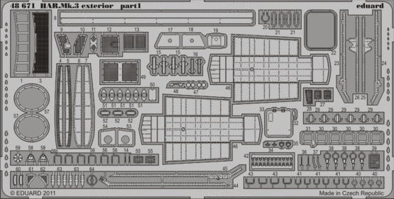 Eduard 48671 HAR.Mk.3 exterior