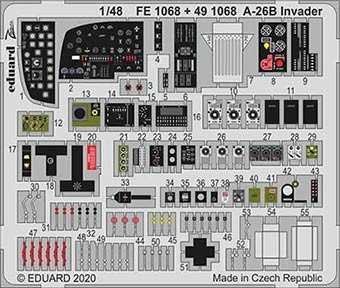 Eduard FE1068 1/48 A-26B Invader (ICM)