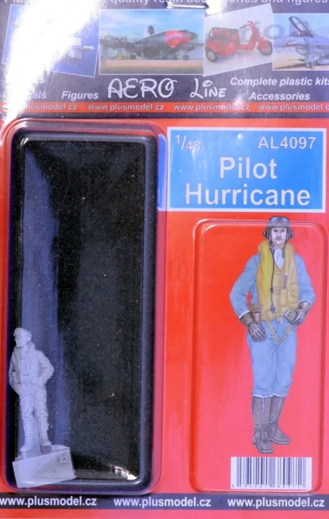Plusmodel AL4097 Pilot Hurricane (1 fig.) 1/48