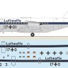 F-rsin Plastic FRP4139 VFW-614 Luftwaffe (silk-screened decals) 1/144