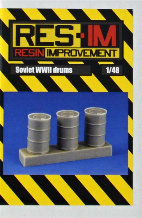RES-IM RESIM46001 1/48 Soviet WWII drums (6 pcs.)