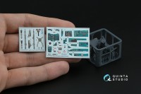 Quinta studio QD+48552 МиГ-21Р, изумрудные панели (Eduard) (с 3D-печатными деталями) 1/48