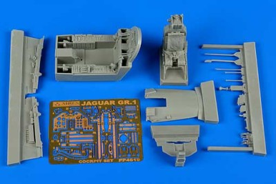 Aires 4619 Sepecat Jaguar GR.1 cockpit set 1/48