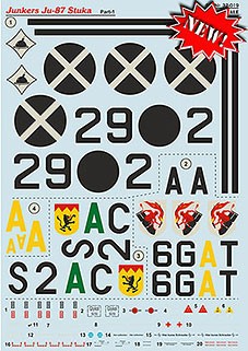 Print Scale 32-019 Junkers Ju-87 Stuka part 1 (wet decals) 1/32