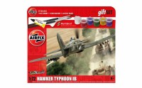 Airfix 55208A Hawker Typhoon Mk.Ib Starter Set includes Acrylic paints, brushes and poly cement 1/72