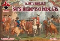 Red Box 72140 Jacobite Rebellion. British Regiments of Horse 1745 1/72