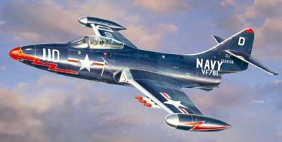 Hasegawa 00242 Самолет F9F-2 PANTHER (HASEGAWA) 1/72