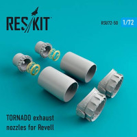 Reskit RSU72-0050 TORNADO exhaust nozzles (REV) 1/72