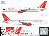 Ascensio 752-010 Boeing 757-200 RoyalFlight 1/144