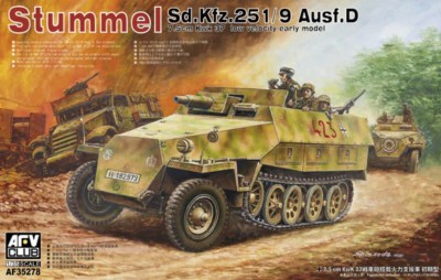 AFV Club AF35278 Sd.Kfz.251/9 Ausf.D early type 1/35