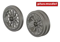 Plusmodel DP3062 Wheels for Garford - Putilov (3D Print) 1/35