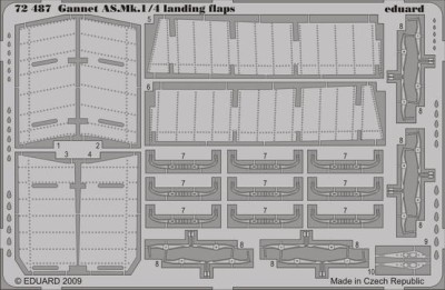 Eduard 72487 Gannet AS.Mk.1/4 landing flaps REV