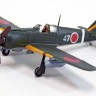 Aoshima 65693 Истребитель Ki-100-I TYPE 5 MODEL 1 KO c фигуркой пилота 1/72