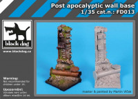 BlackDog FD013 Post apocalyptic wall base 1/35