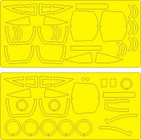 New Ware NWA-M0215 1/48 Mask F-105D Thunderchief ADVANCED (HOBBYB)