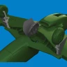 Eduard 672384 BRASSIN P-51D undercarr. legs PRINT (EDU) 1/72