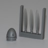 Aims AIMS48P036 Rotol spinner set is also being downscaled to 1/48 for the Airfix Hurricane Mk.I kit 1/48
