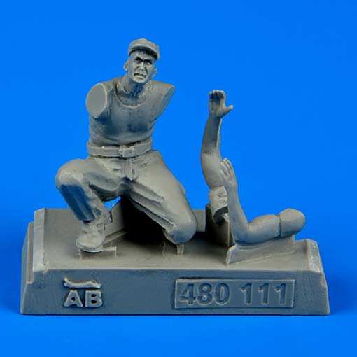 Aerobonus 480111 U.S. Army aircraft mechanic WWII - Pacific theatre 1/48