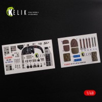 Reskit K48085 KI-21 Interior 3D (ICM) 1/48