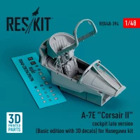 Reskit U48394 A-7E 'Corsair II' cockpit late version (HAS) 1/48