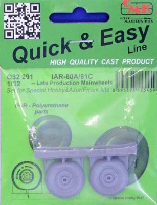 CMK Q32291 IAR-80A/81C late prod. mainwheels (SP.HOBBY) 1/32