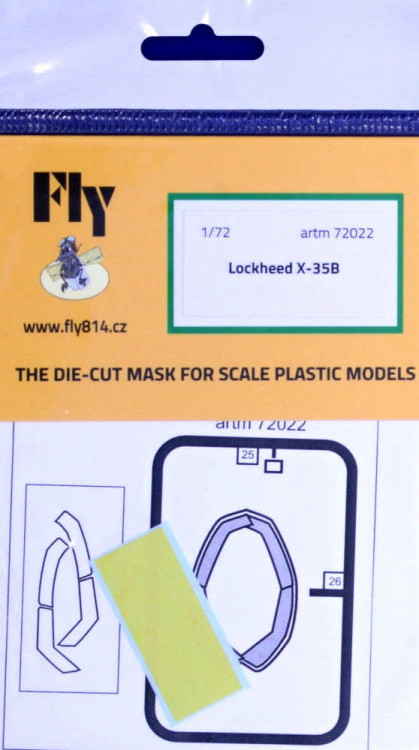 Fly model M7222 Masks for Lockheed X-35B 1/72