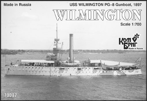Combrig 70087 USS Wilmington PG-8 Gunboat, 1897 1/700