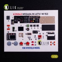Reskit K35043 M1240A M-ATV - interior 3D (RFM) 1/35