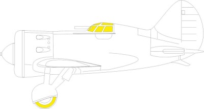 Eduard CX631 Mask I-16 Type 5 (CL.PROP) 1/72