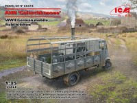 ICM 35415 AHN Gulaschkanone German mobile field kitchen 1/35